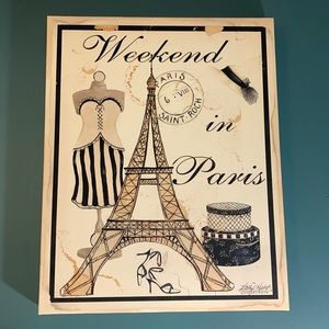 A Weekend in Paris Wall Art (Canvas)